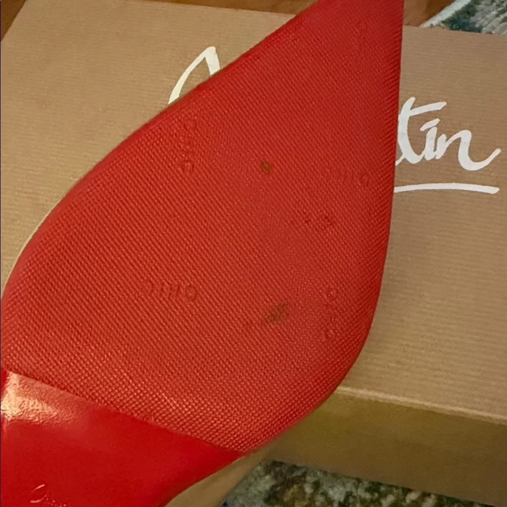 Christian Louboutin Nude Heels - Picture 9 of 15